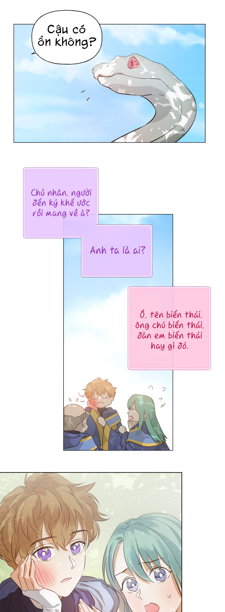 nhà nguyên tố tóc vàng chapter 42 38