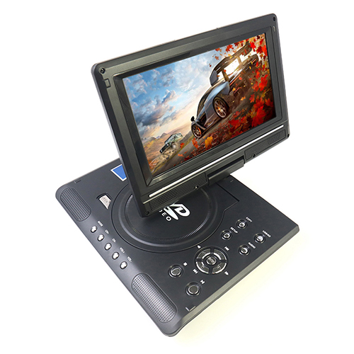 Máy DVD, EVD xách tay đa năng Portable 9.8 inch - Màn hình xoay, gập