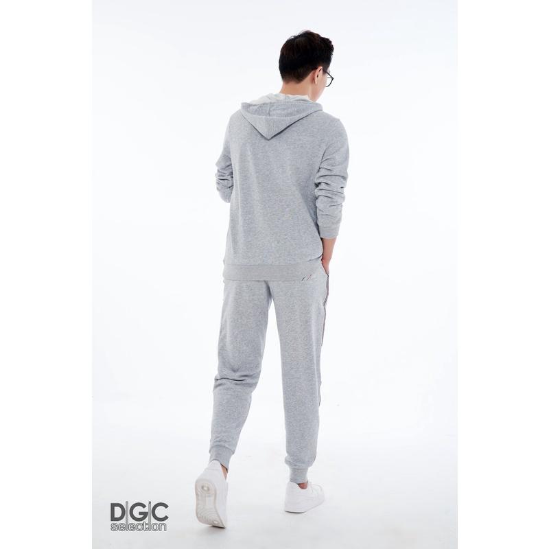 Áo hoodie Nam màu xám trắng DGC - WAHB2002M