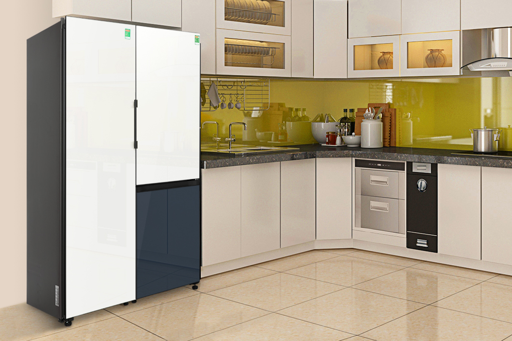 Combo Tủ lạnh Samsung RZ32T744535/SV &amp; RB33T307029/SV -  Hàng chính hãng