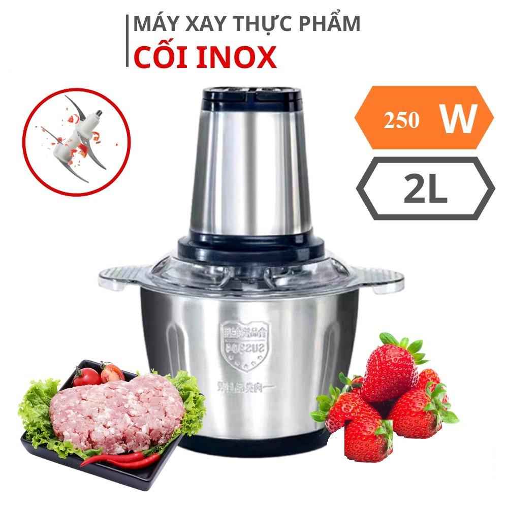 MÁY XAY THỊT, MÁY XAY ĐA NĂNG KITCHEN EXPERT HDA 2 LÍT CỐI INOX CHẤT LƯỢNG TỐT