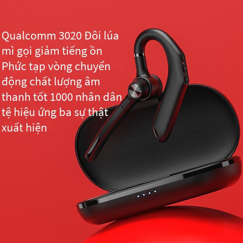 Phong cách mới nhất J2 Bluetooth 5.0 dành cho doanh nhân móc tai đơn thể thao giảm tiếng ồn thời lượng pin siêu dài Tai nghe Bluetooth TWS