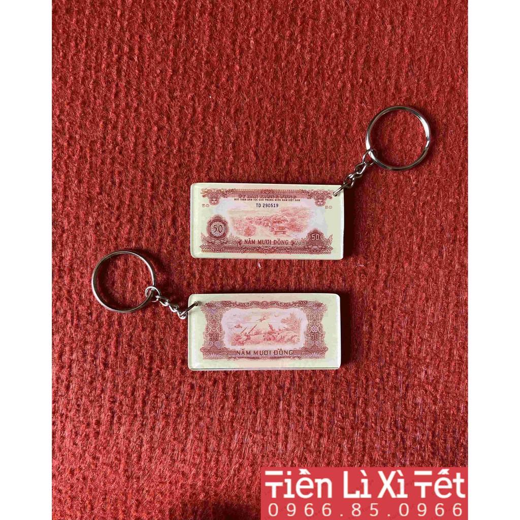 Móc khóa treo cặp Móc Khóa xưa 50 đồng Ủy Ban Trung Ương