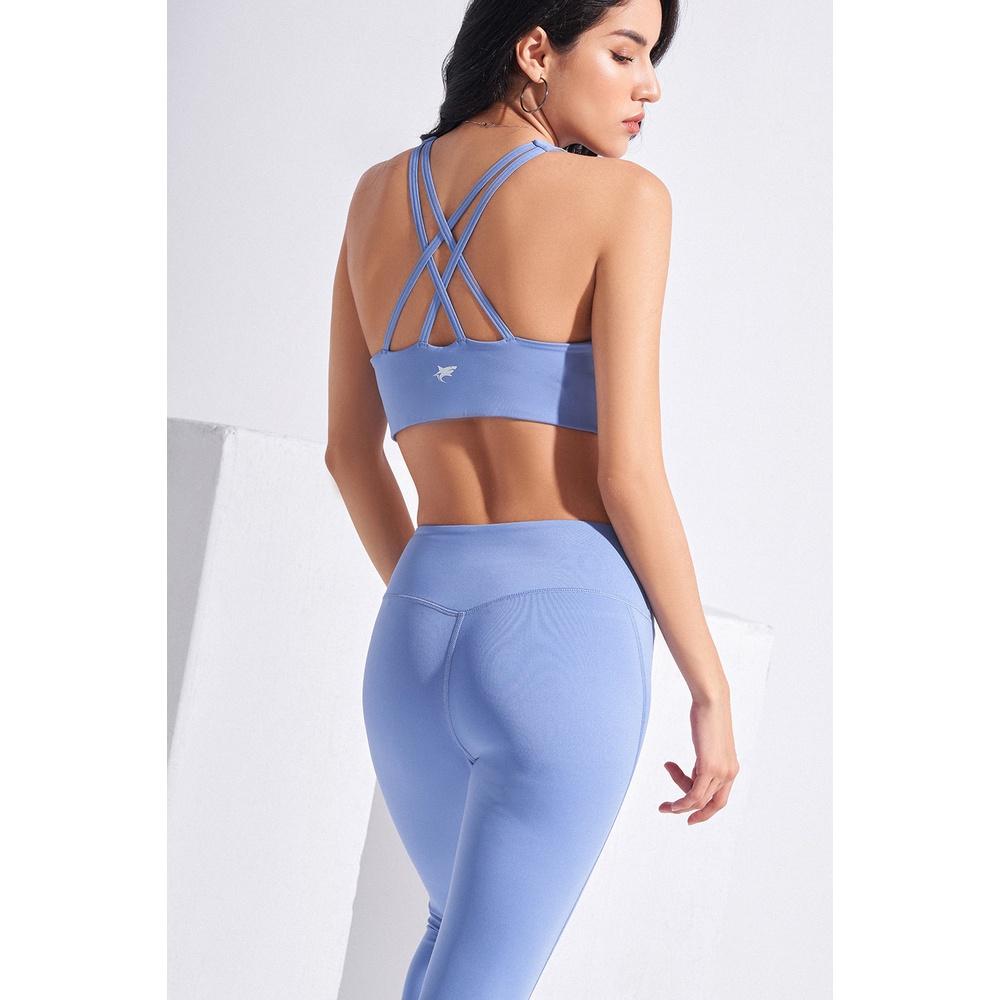 Áo tập gym yoga nữ WBR88 Runnavy by Carasix, bra tập Ecofriend, có đệm ngực