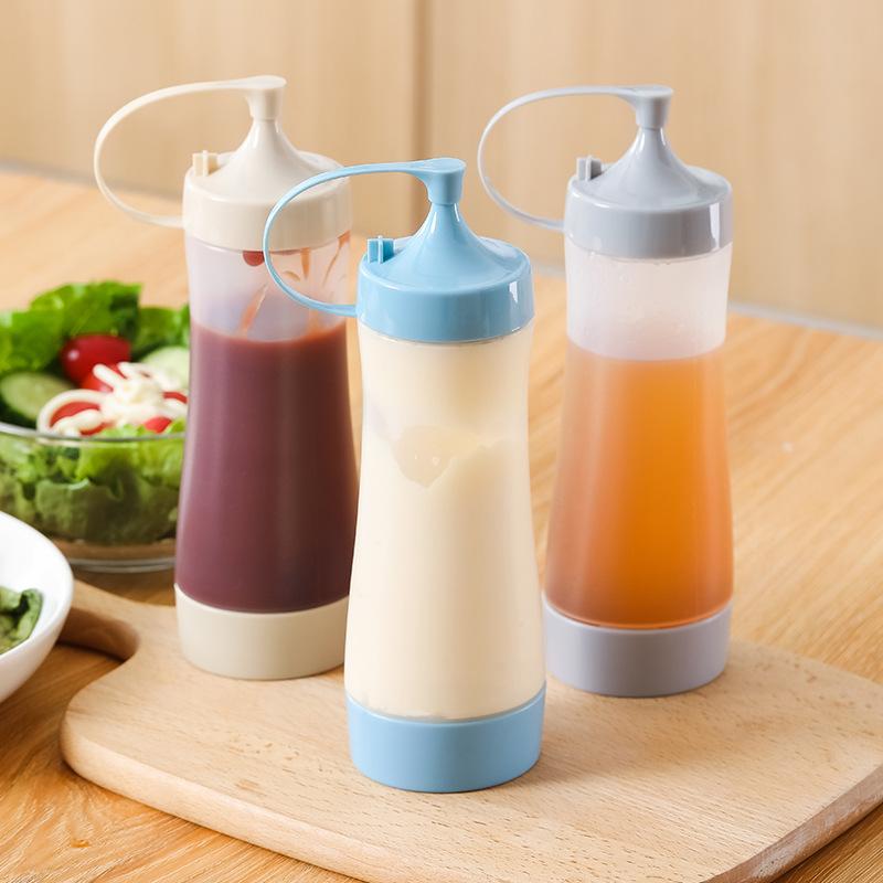 3PCS thực phẩm vắt chai chai lớn bình chứa bình nhựa