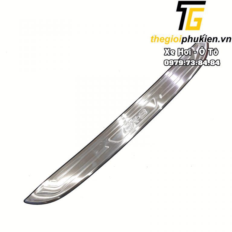 Ốp chống trầy cốp INOX Mazda CX-3, CX3