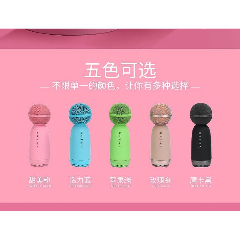 Micro Karaoke Bluetooth Mini KTV - Loa Bluetooth Kèm Micro Hát Karaoke Không Dây Âm Thanh Đỉnh Cao