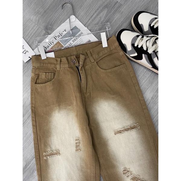 Baggy jeans quần jean form hàn quốc phong cách