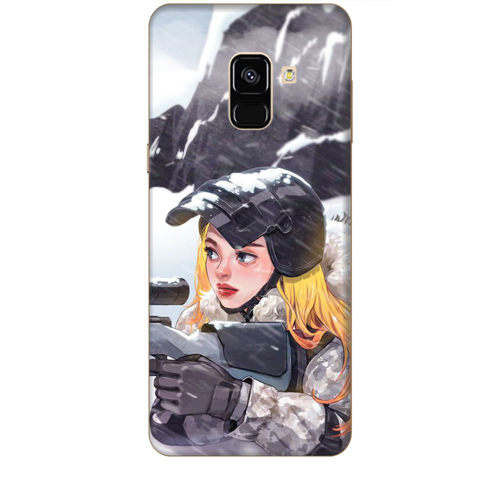 Ốp lưng dành cho điện thoại SAMSUNG GALAXY A8 2018 hình PUBG Mẫu 11