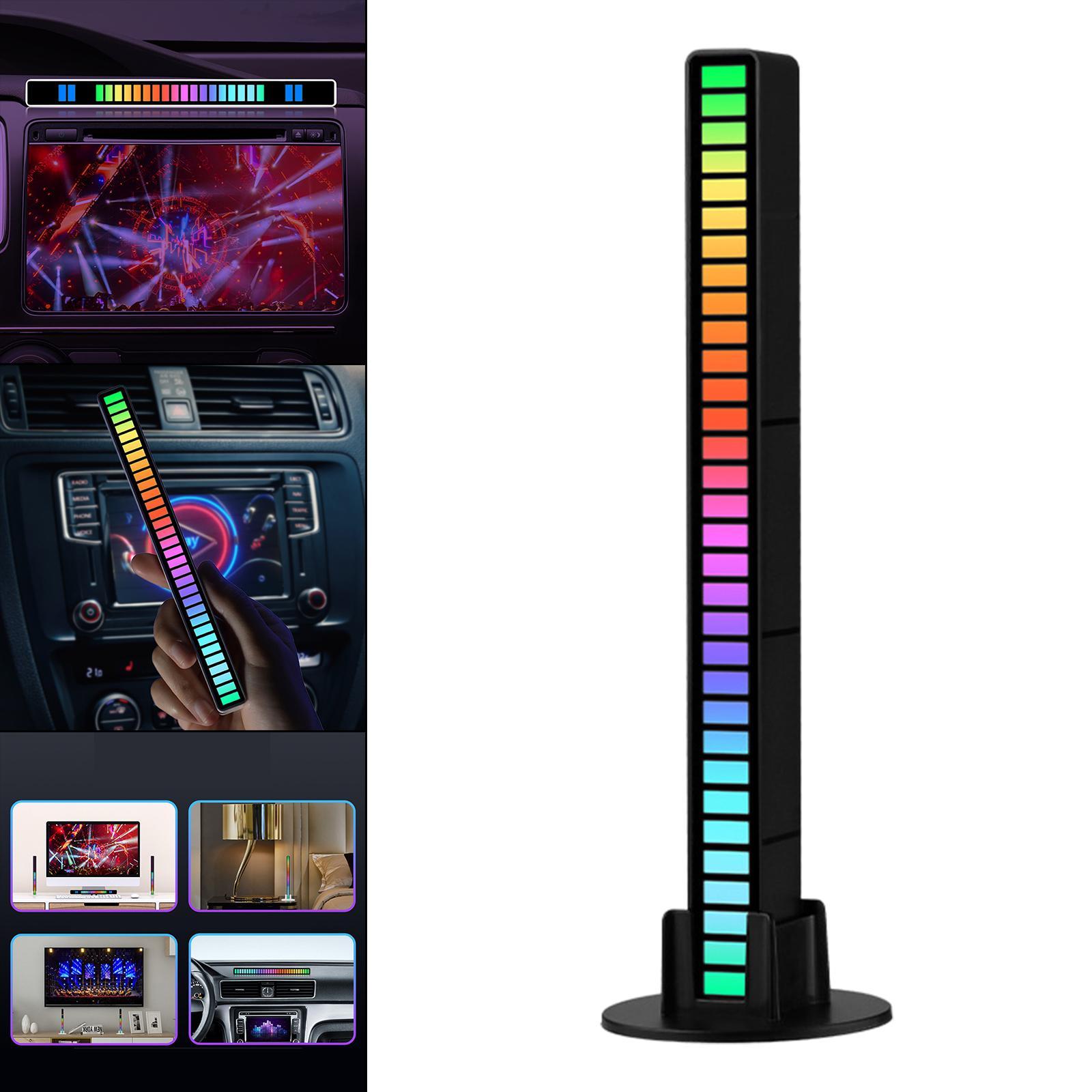 2X Voice Control RGB Light Color Change for Car Gaming DJ