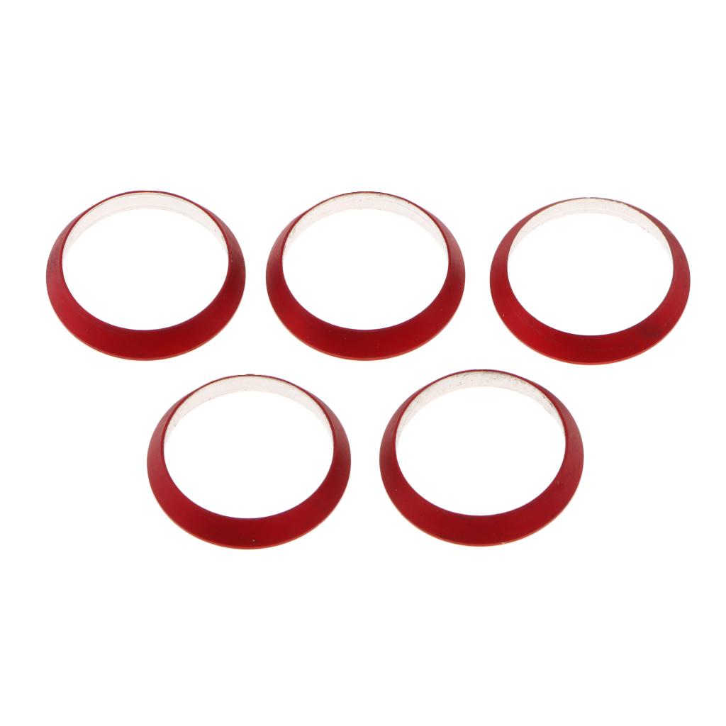 5pcs Aluminum Winding Check DIY Fishing Rod Decorative Ring