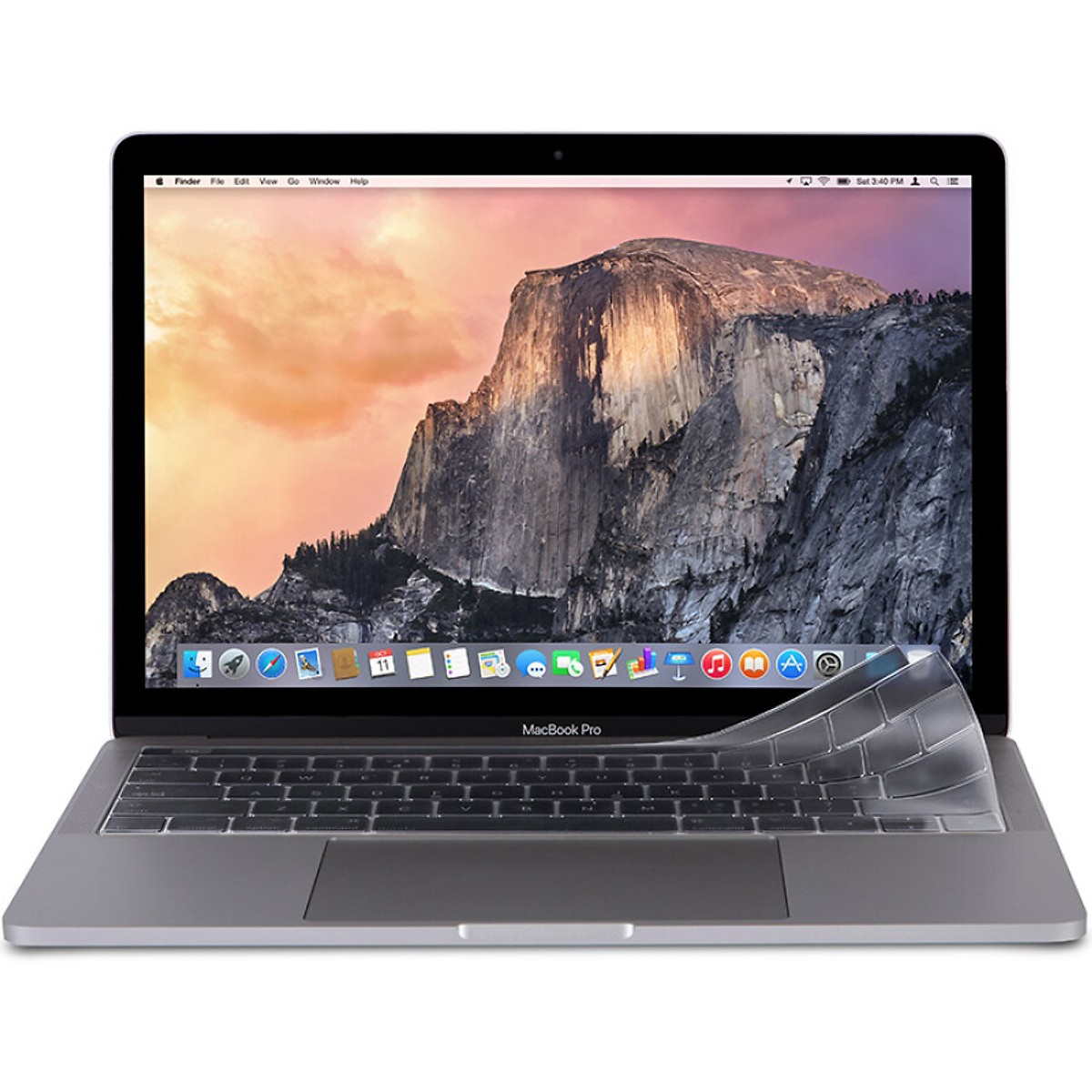 Phủ phím JCPAL Fitkin trong suốt dành cho Macbook Pro 16ichn 2019 (A2141) - Hàng nhập khẩu