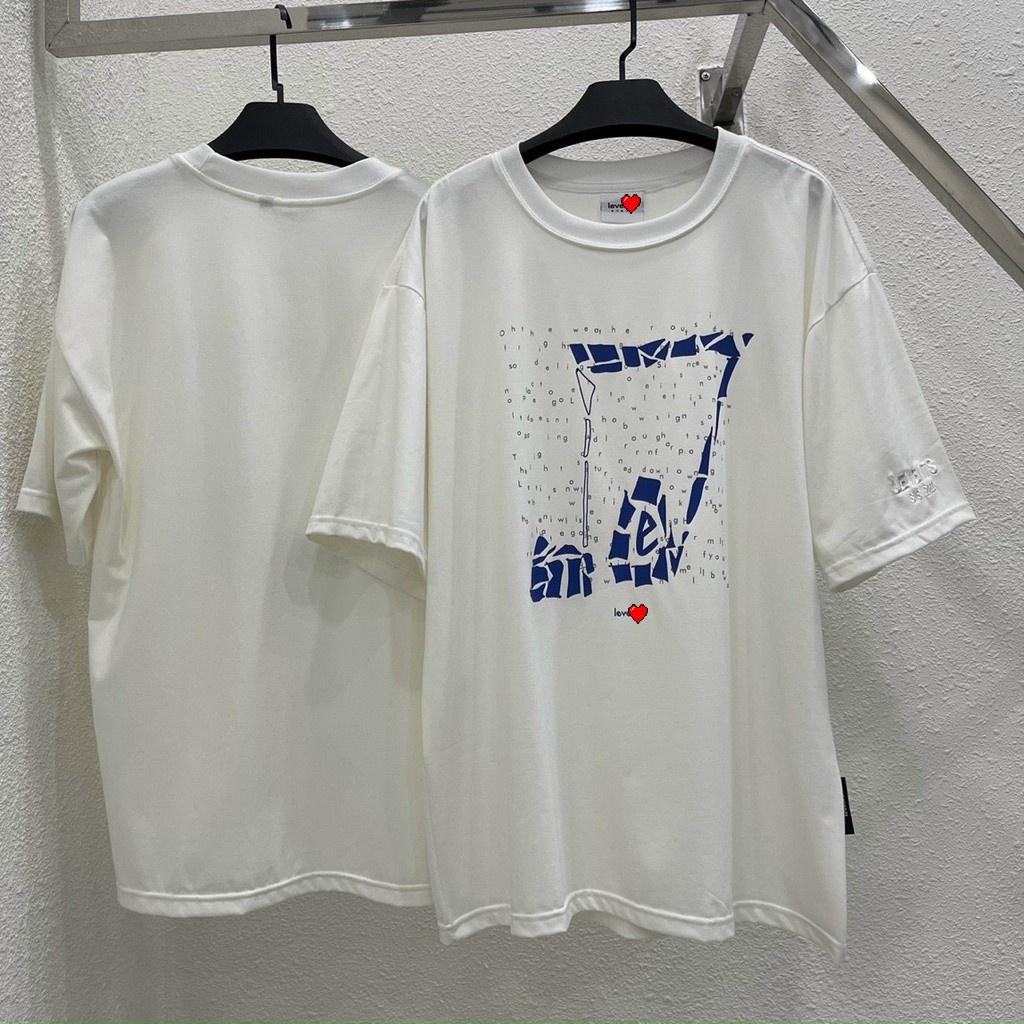 Áo thun trơn tay lỡ Levent Musik phông Unisex form rộng oversize Ulzzang - Gin Store