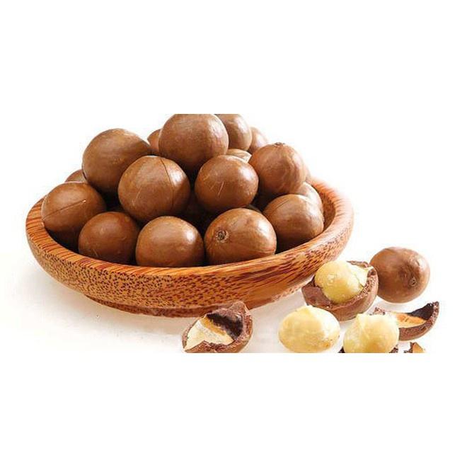 HẠT MACCA TÚI ZIP 500GR HÚT CHÂN KHÔNG KÈM KHUI HẠT
