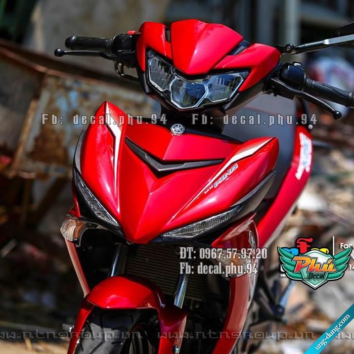 Tem rời EX 150 MX 2019 xe đỏ