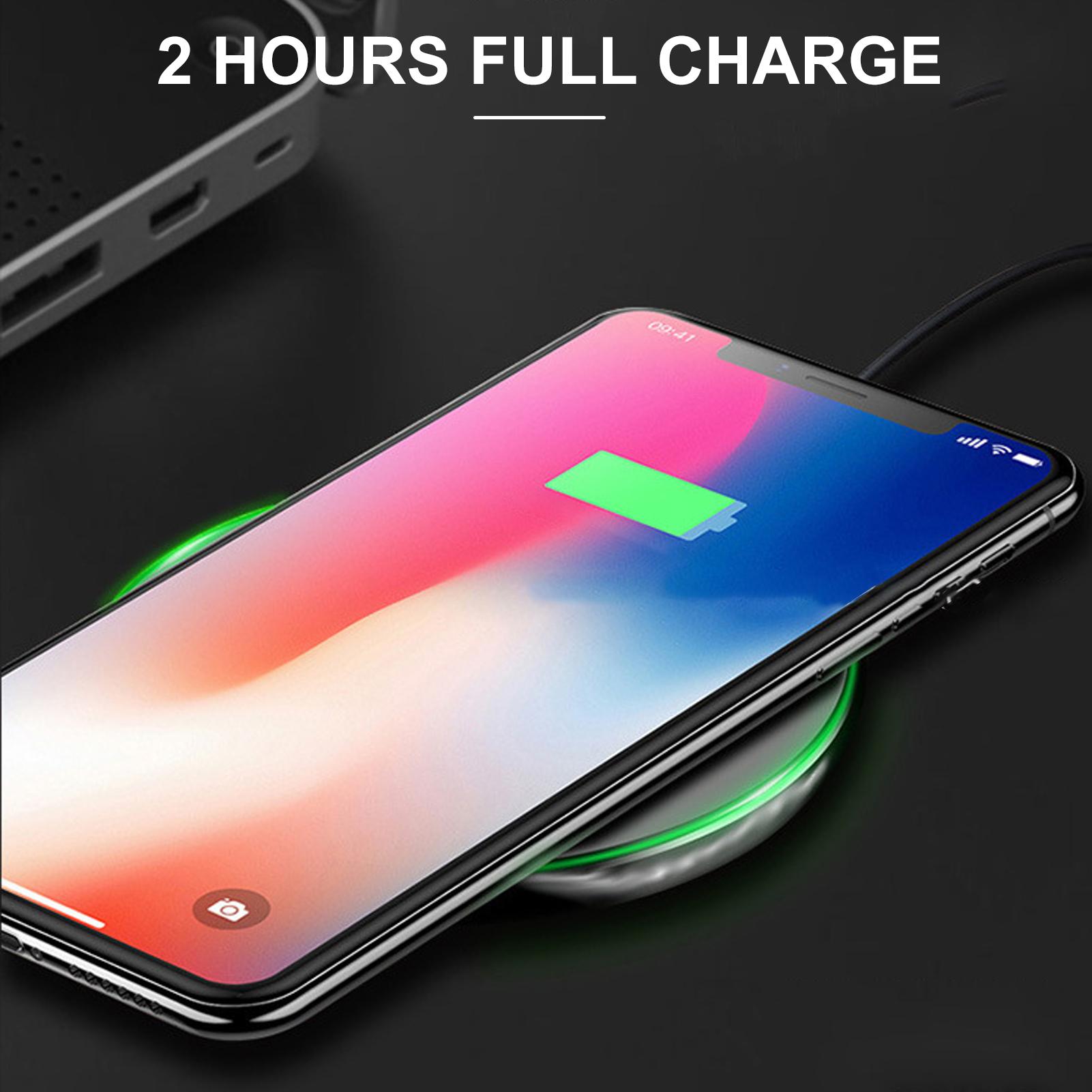 Đế sạc không dây 15W cho iPhone12 11 X XR XS Samsung Galaxy S9 S8