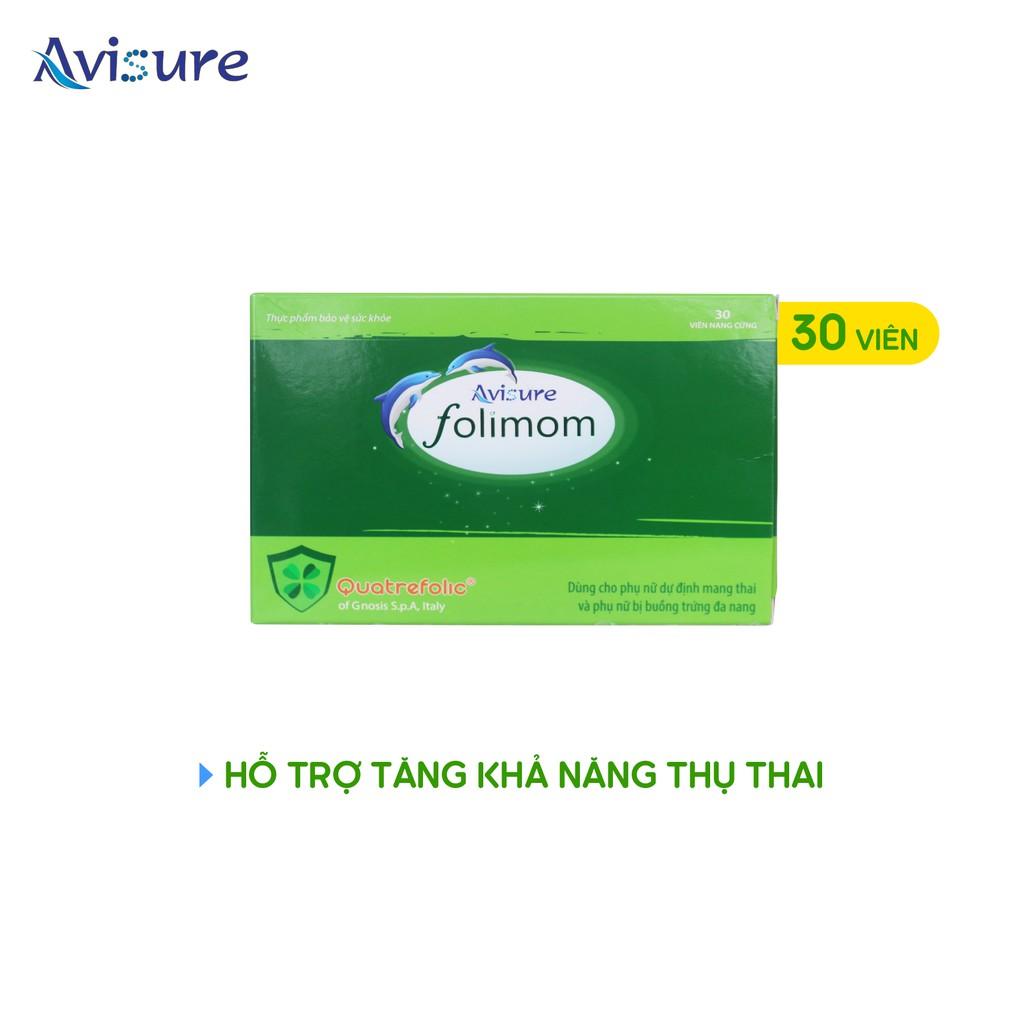 Avisure Folimom cho phụ nữ chuẩn bị mang thai, sảy thai nhiều lần