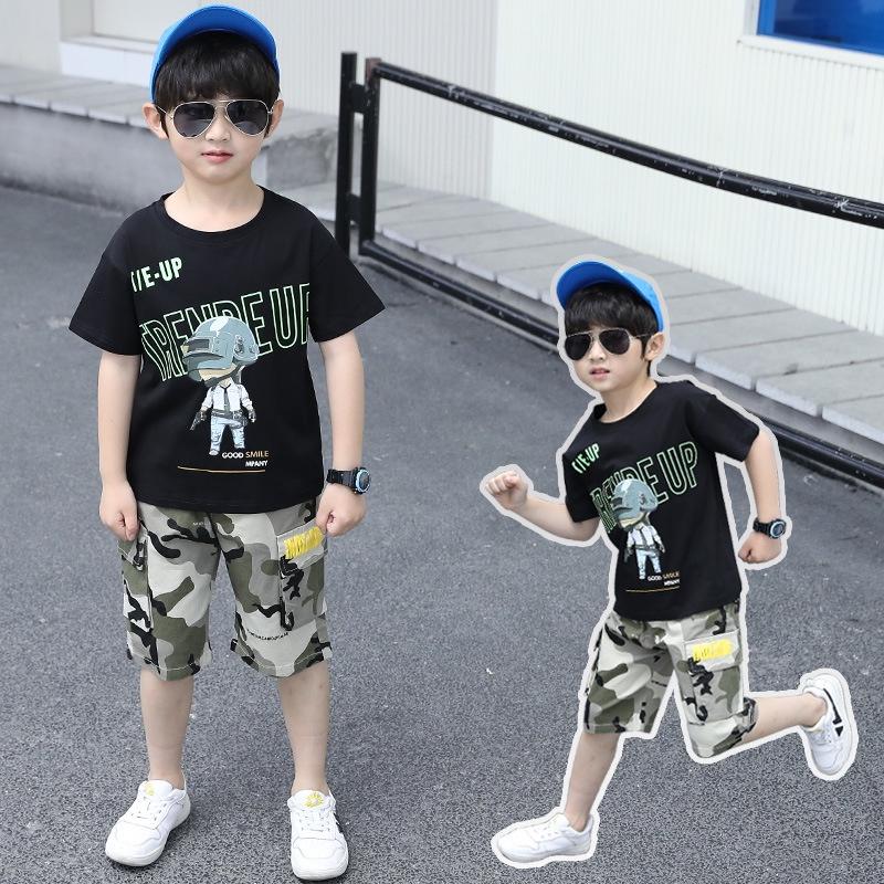 Quần Áo Trẻ Em, Bộ Quần Áo TE-UP Dễ Thương Cho Bé Trai 15-35Kg