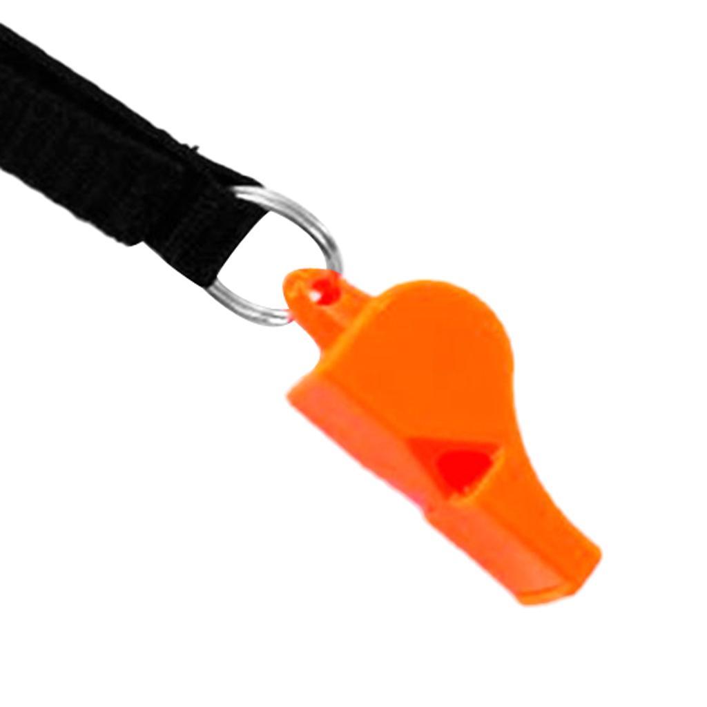 3pcs Emergency Whistle Scuba Dive Safety Whistle with Hook & Loop + Swivel Clip Outdoor Hiking Survival Gear