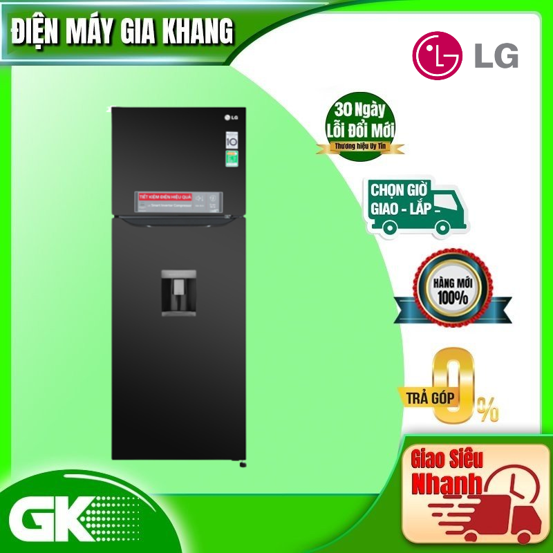 Tủ Lạnh Inverter LG GN-D315BL (315L) – Hàng Chính Hãng