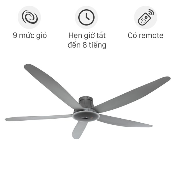 Quạt trần KDK T60AW Hàng chính hãng