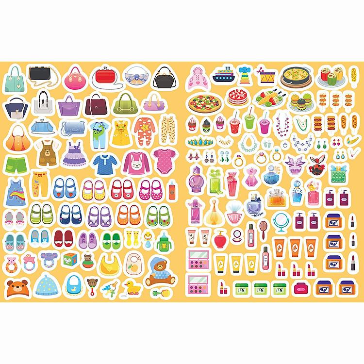 Sách Trò chơi Đồ hàng (Hơn 200 Stickers) - ảnh 6