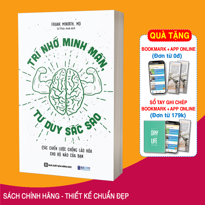 Sách Trí Nhớ Minh Mẫn, Tư Duy Sắc Sảo: Các Chiến Lược Chống Lão Hóa Cho Bộ Não Của Bạn