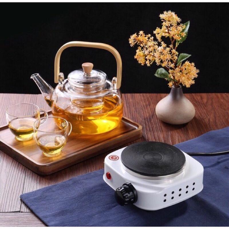 Bếp điện mini 500W pha trà, cà phê tiện lợi