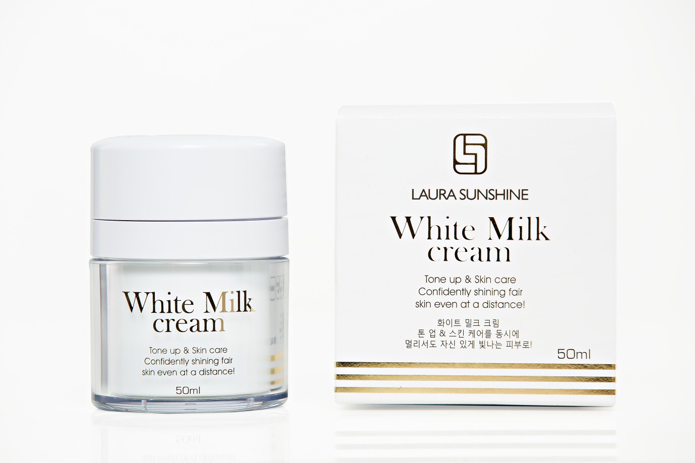 LAURA SUNSHINE WHITE MILK CREAM - Kem Sữa Trắng Da Mặt (Ban ngày) - Mỹ Phẩm Nhật Kim Anh