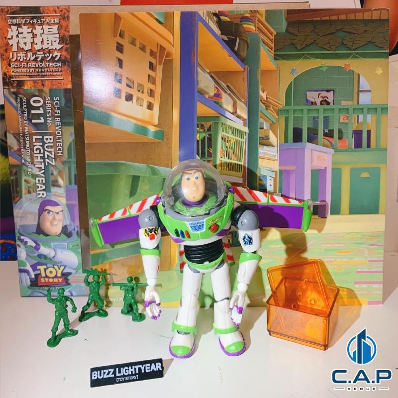 Mô hình nhân vật Buzz Lightyear có khớp trong Toy Story phim hoạt hình Thế giới Đồ chơi - CAP III7V