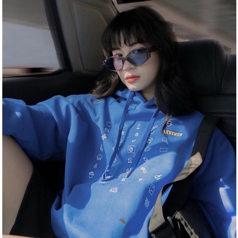 Áo khoác hoodie space galaxy Áo nỉ hoodie màu xanh full tag Hany shop