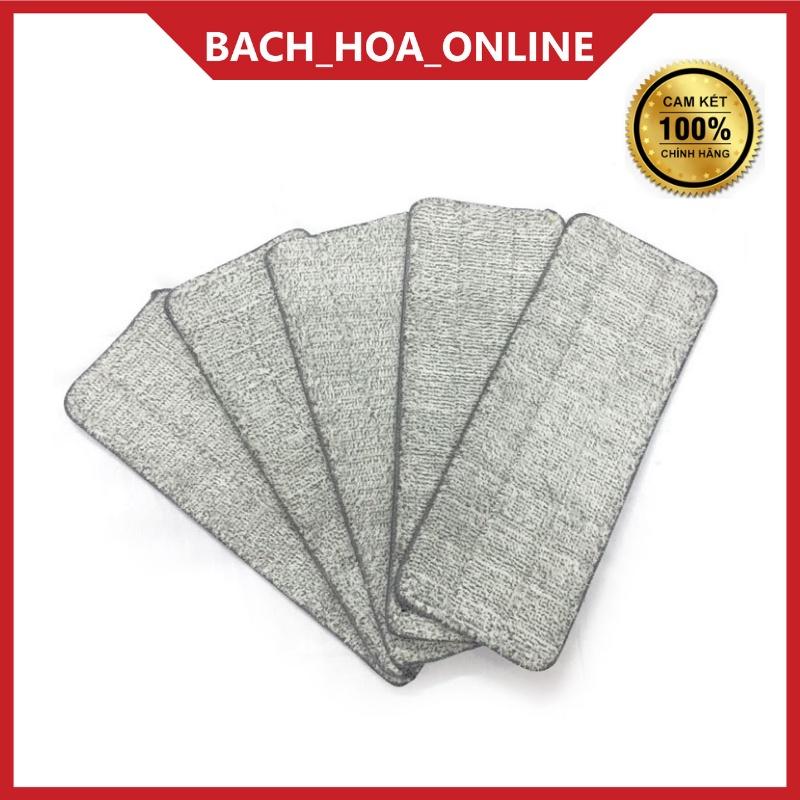 COMBO 5 bông lau nhà dùng cho bộ lau nhà đa năng vắt siêu sạch vuông