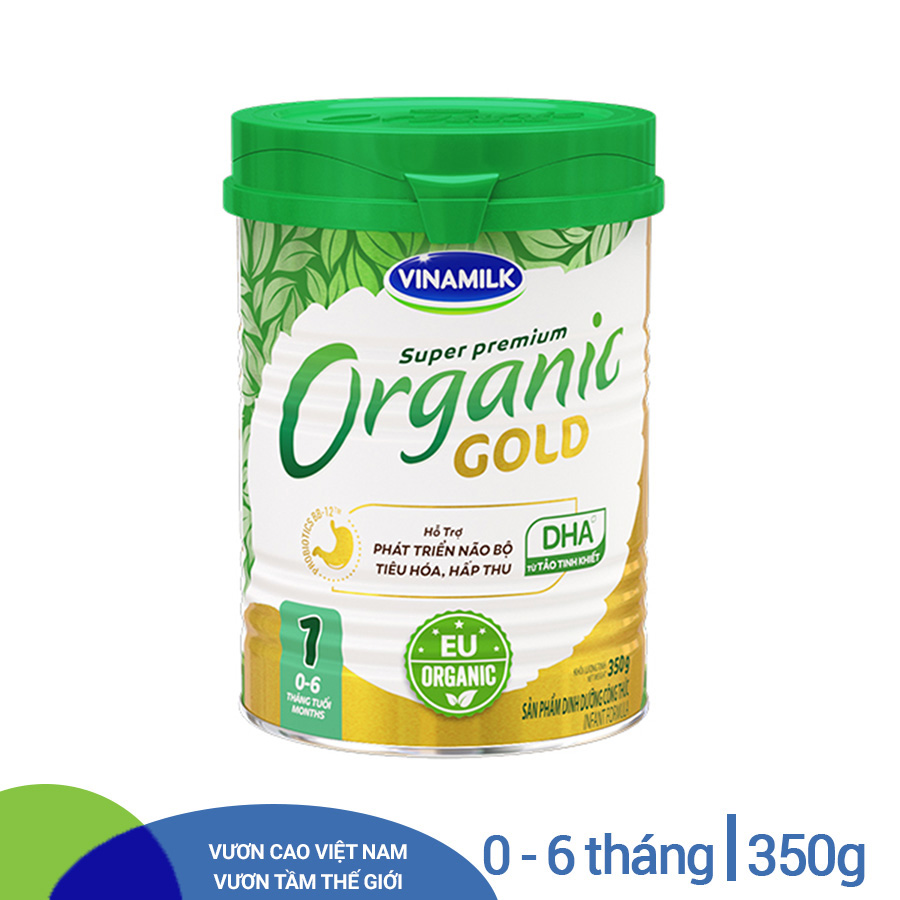 Sữa Bột Vinamilk Organic Gold Step 1 (350g / Hộp Thiếc)