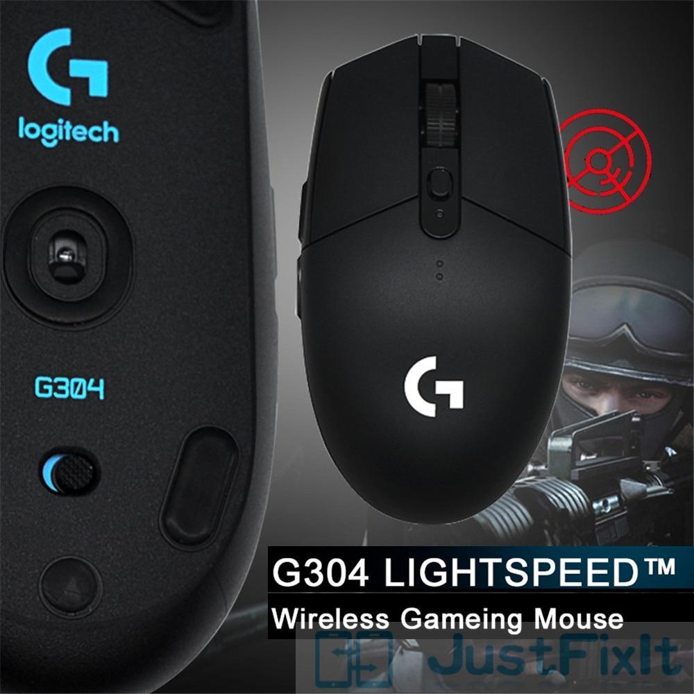 Chuột Không Dây G304 USB 2.4G 6 Nút Dành Cho Game Thủ