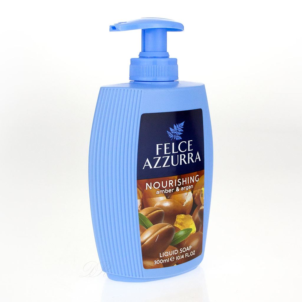 Sữa rửa tay dưỡng ẩm hương nước hoa Felce Azzurra xuất xứ Ý 300ml chiết xuất dầu argan