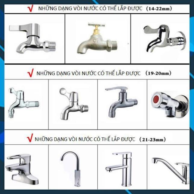 Bộ dây vòi xịt nước rửa xe, tưới cây , tăng áp 3 lần, loại 7m,10m 206318 đầu đồng,cút,nối đen + túi đựng bút