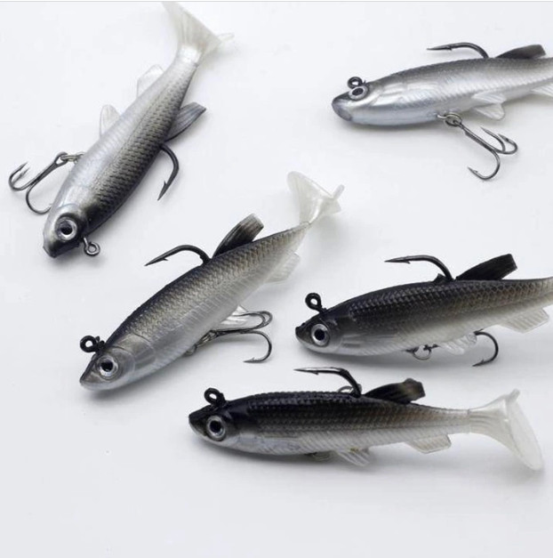 Mồi Lure Mềm Giả Cá 8CM-14G ĐỒ Câu Cá