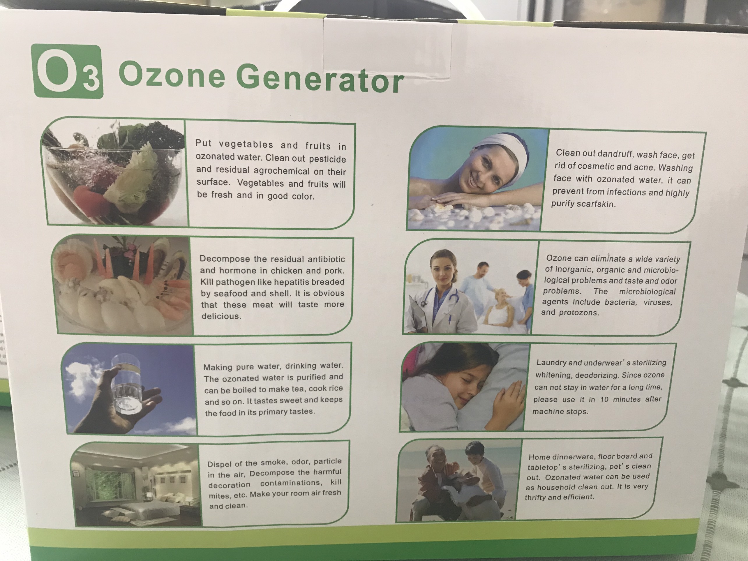 Máy lọc không khí, tạo Ozone khử khuẩn nước, rửa rau quả GL-3210 cho diện tích phòng đến 40m2