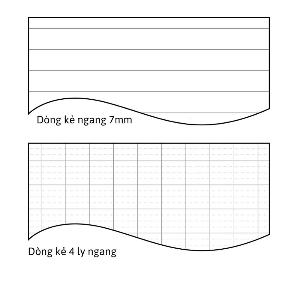 Giấy Kiểm Tra Kẻ 4 Ly Ngang Dạng Vở A5 - Campus TPN-A5LY30 (30 Tờ Đôi)