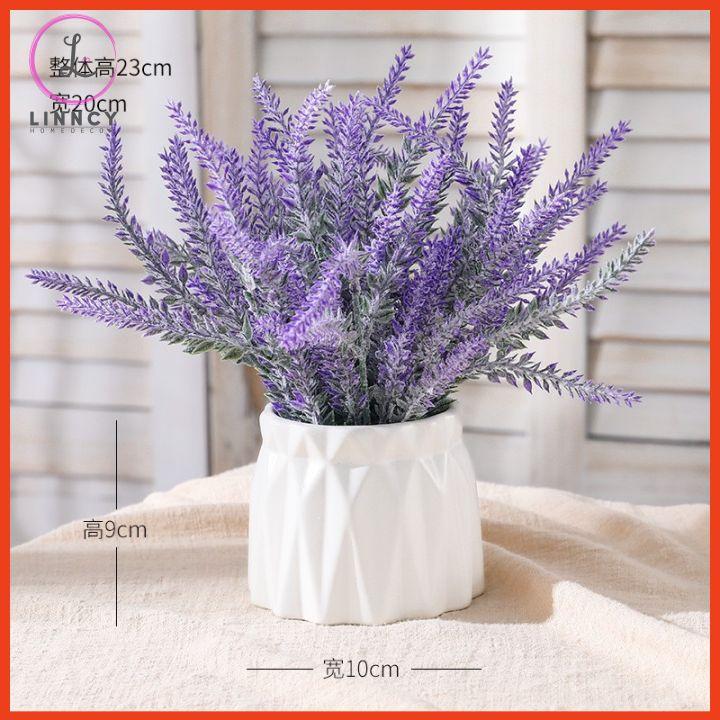 Bình hoa mini để bàn cao 20cm, bình hoa giả trang trí nhà cửa, cửa hàng, văn phòng