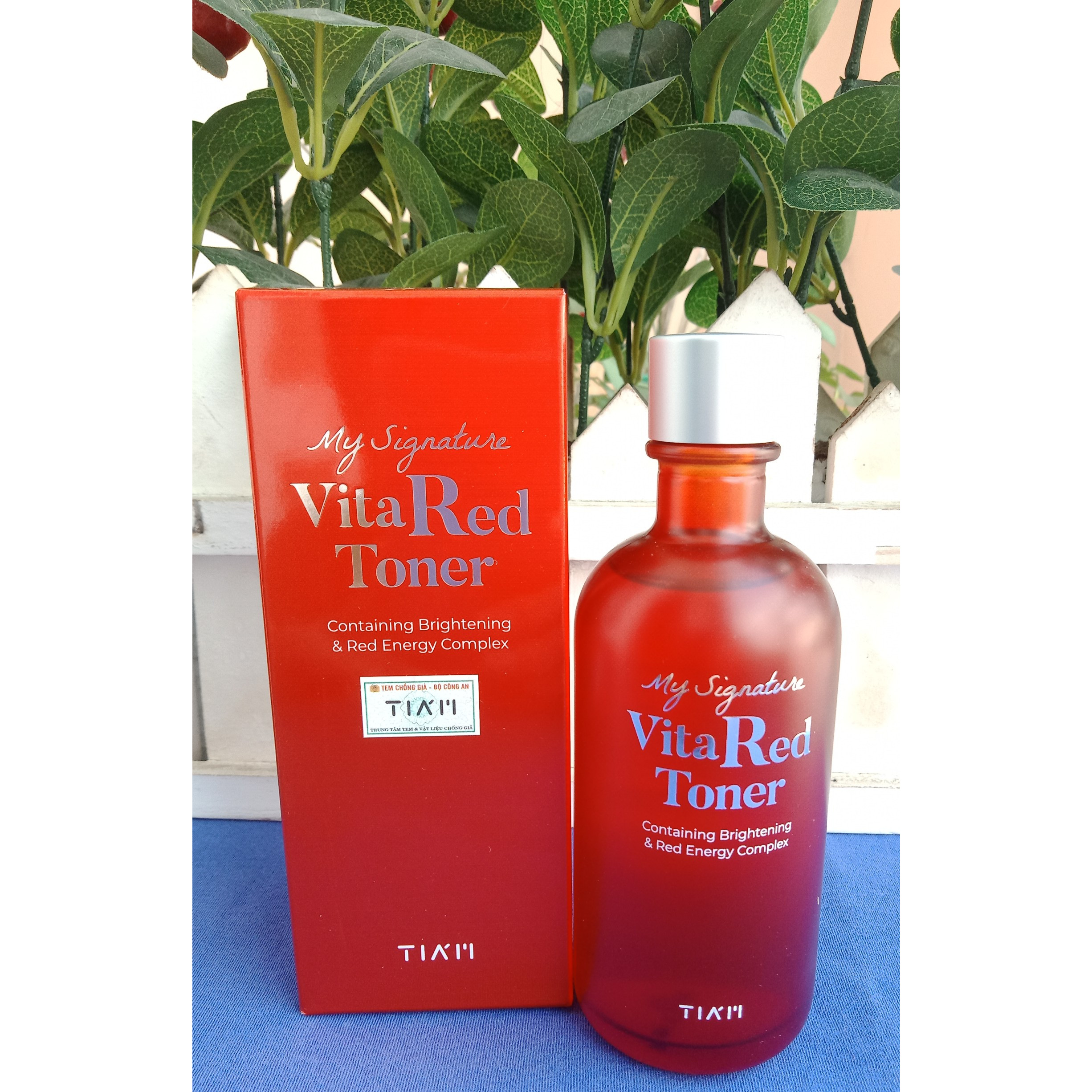 Nước Hoa Hồng Tiam My Signature Vita Red Toner 130ml