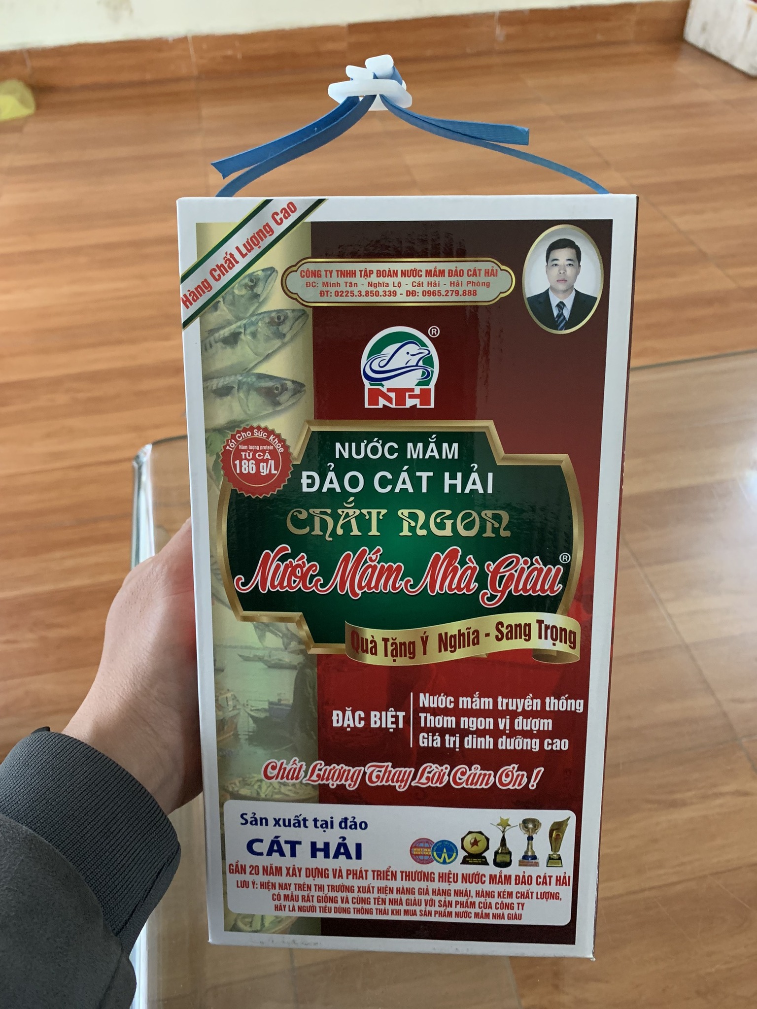 Nước mắm Chắt ngon Nhà Giàu độ đạm cao ,dung tích 500ml/chai