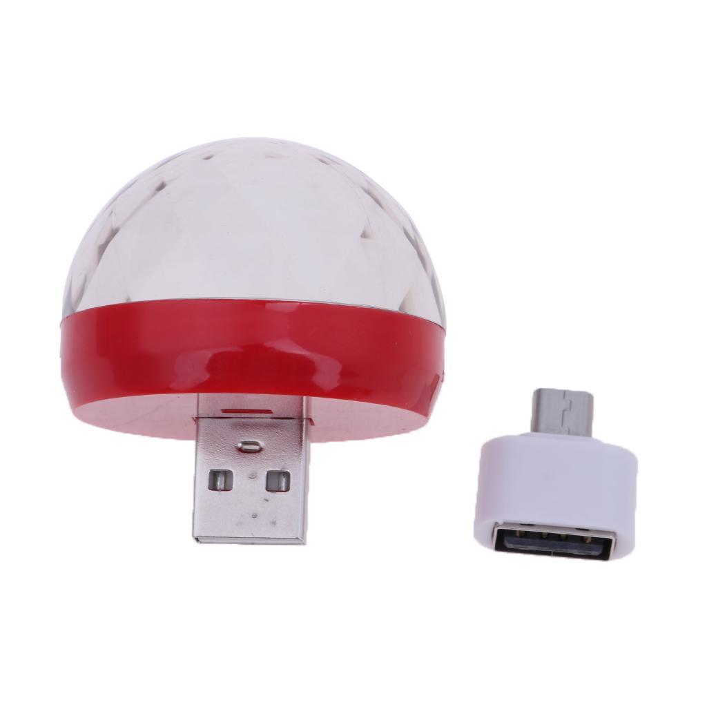 USB Mini , DC 5V USB Portable Ball DJ Lighting Strobe
