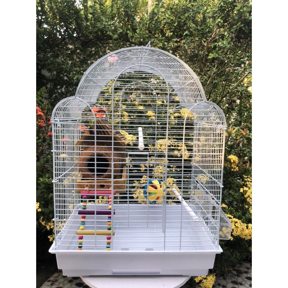 Lồng chuồng chim manh manh, 7 màu, bạc má, yến hót, các dòng chim, vẹt nhỏ và trung lovebird, yến phụng, xích, sun,...