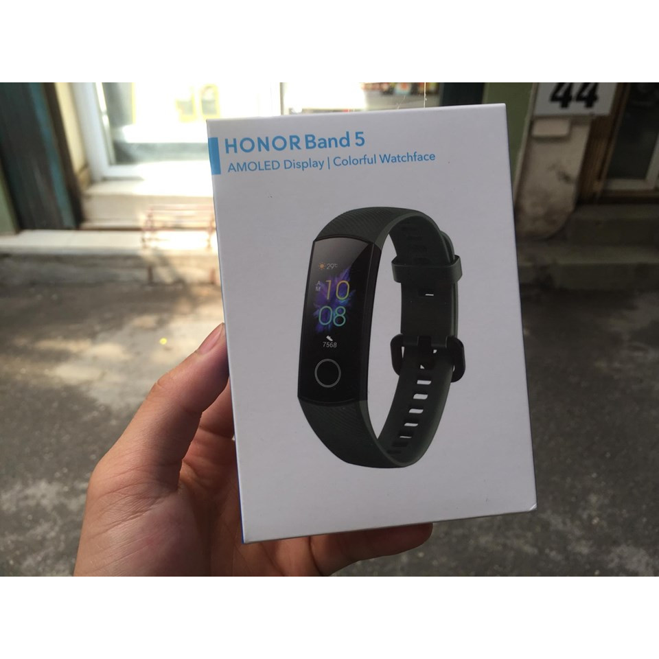 Vòng đeo tay thông minh Honor band 5 xanh quân đội - hàng chính hãng