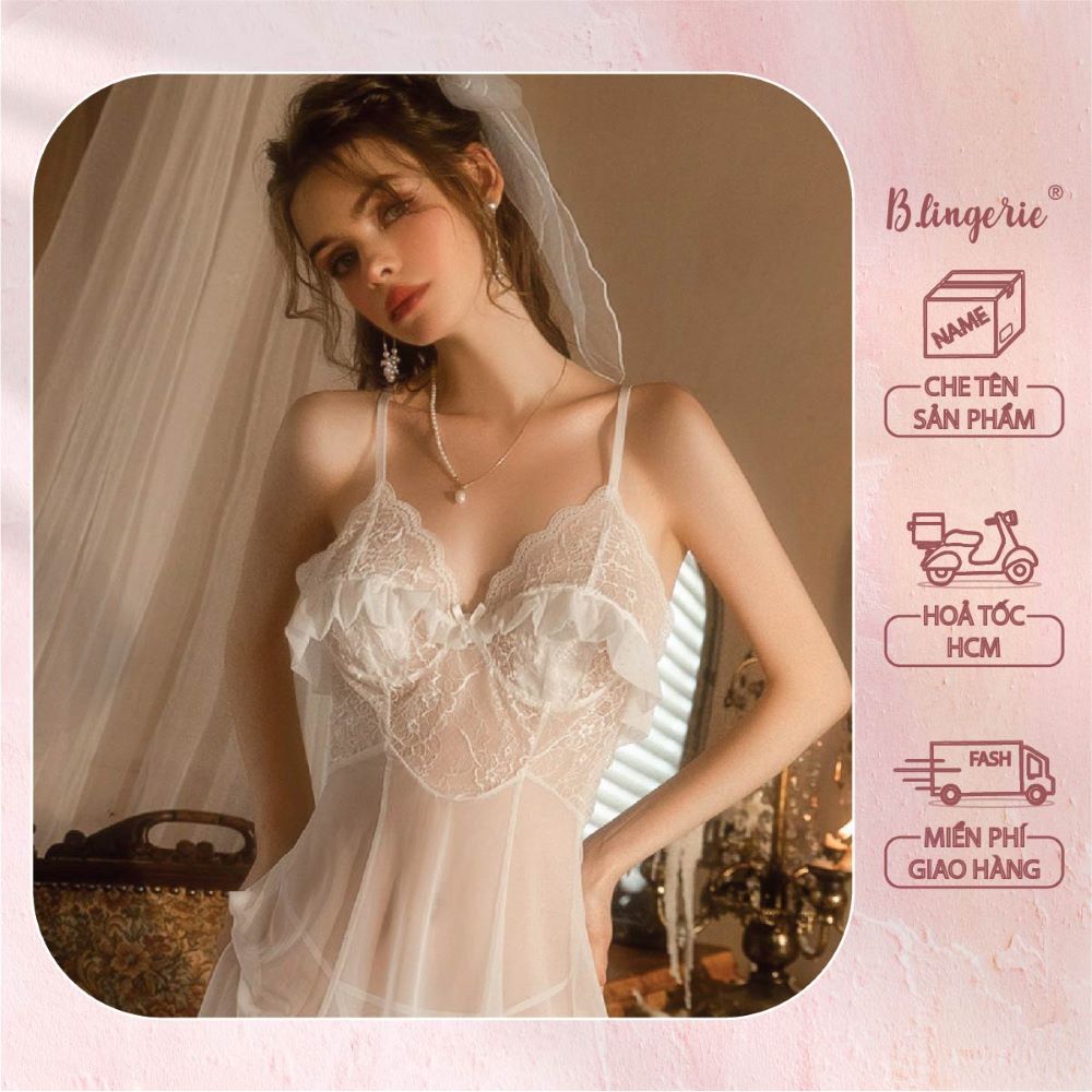 Váy Ngủ Xuyên Thấu - B.Lingerie