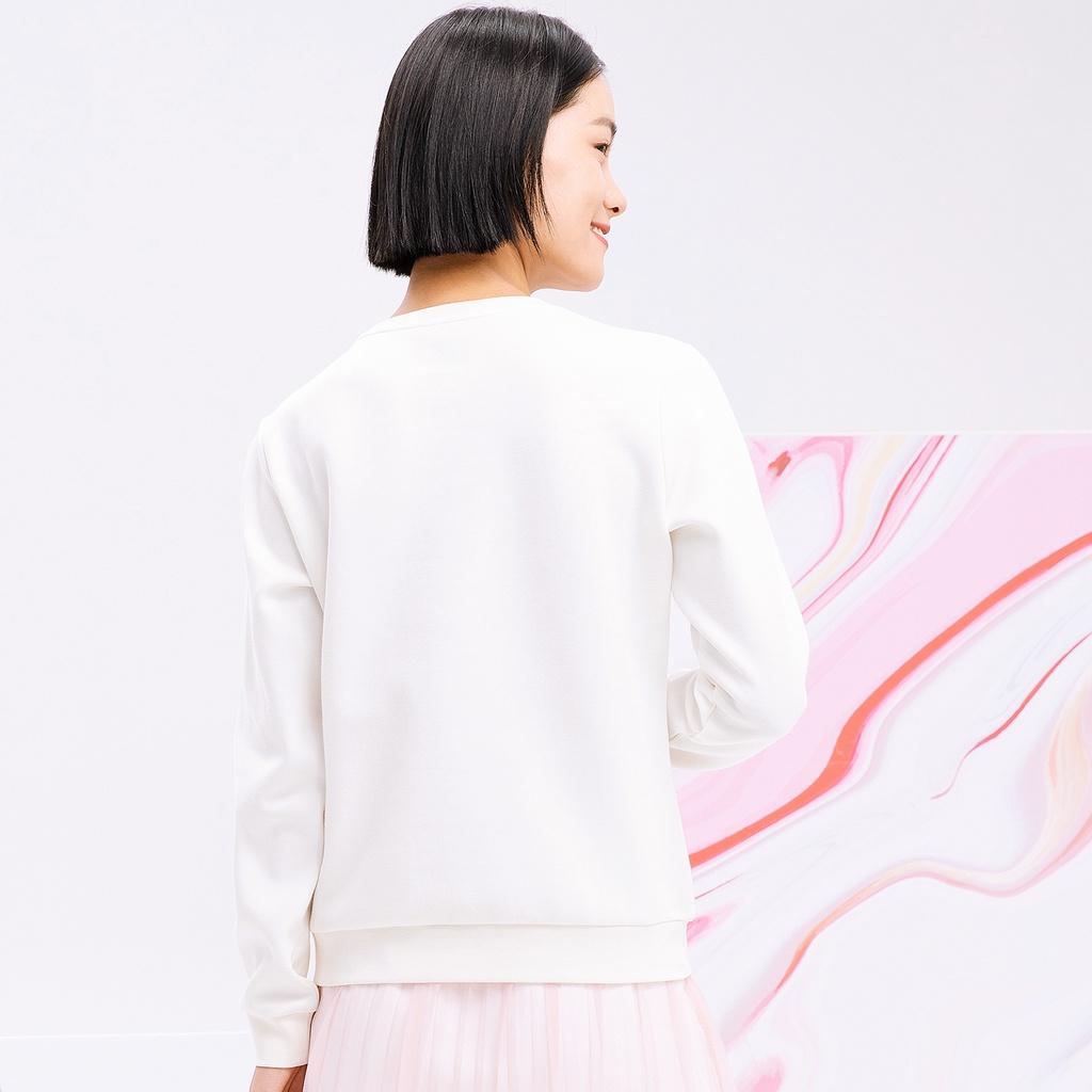 Áo nỉ thể thao nữ Xtep, sweater Nữ thiêt kế thời trang, phong cách, chất liệu thoáng mát 879328920118