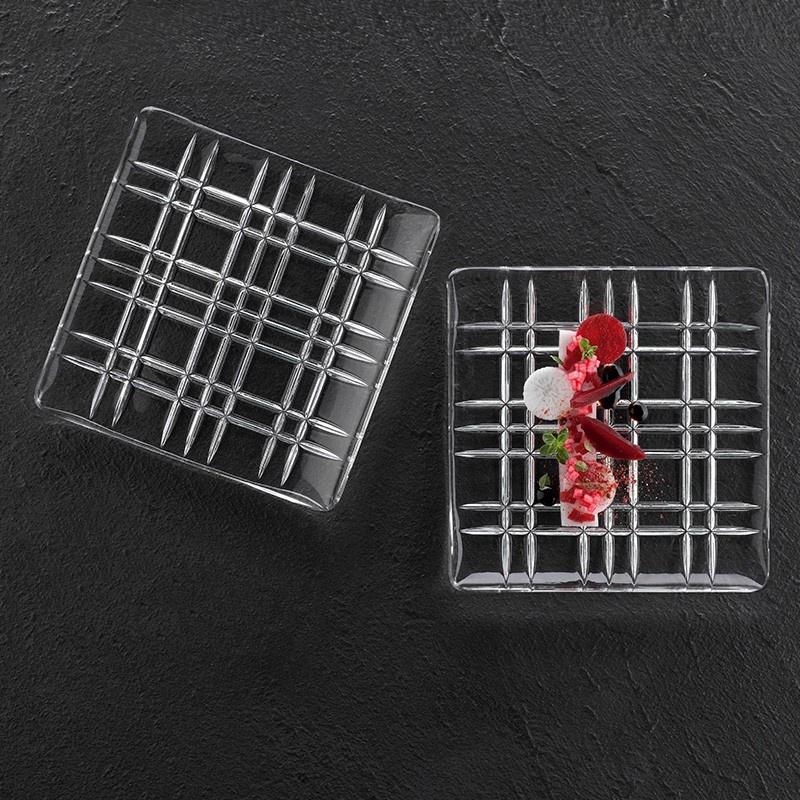 Set đĩa vuông Nachtmann Square 101045 21 cm 2c
