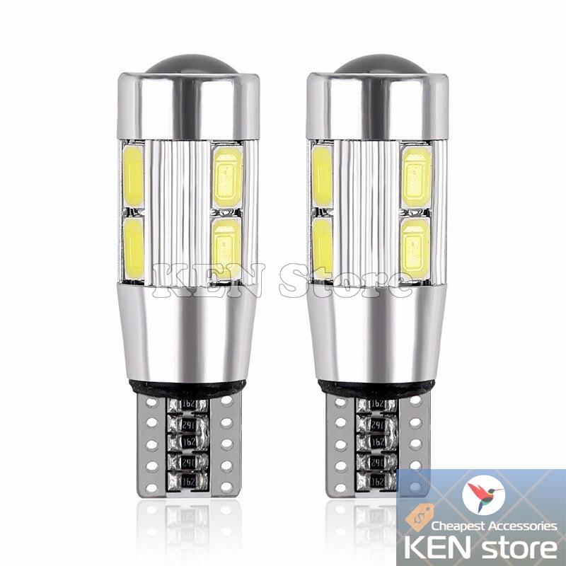 Bóng LED T10 đèn xi nhan, đèn demi xe máy ô tô 10 chip smd 5730