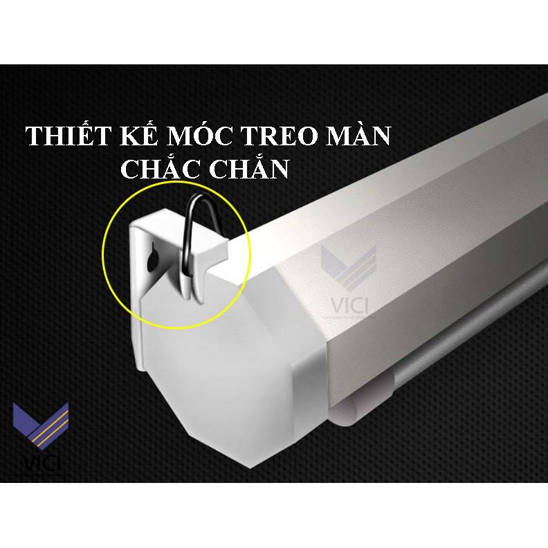 Màn chiếu điện 136inch - 2m44 x 2m44